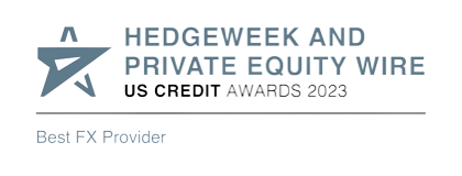 Hedgeweek and Private Equity Wire - US Credit Awards 2023 - Best FX Provider